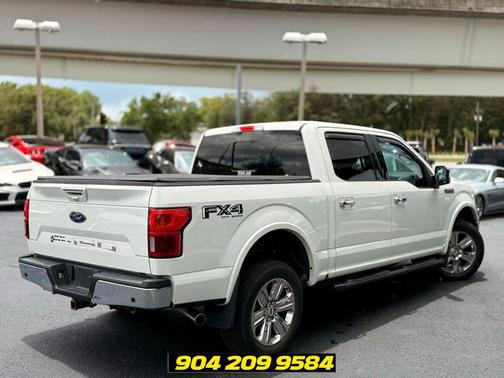 Star White Metallic Tri-Coat 2020 Ford F-150 Lariat