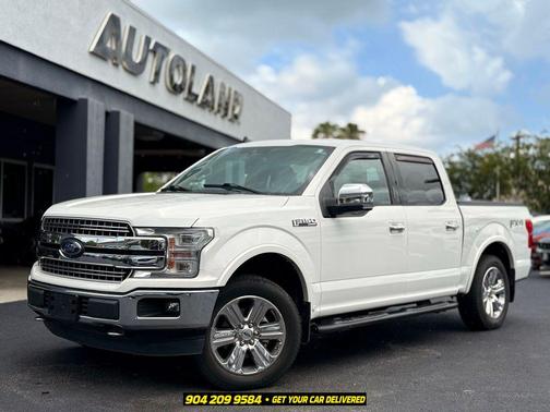 Star White Metallic Tri-Coat 2020 Ford F-150 Lariat