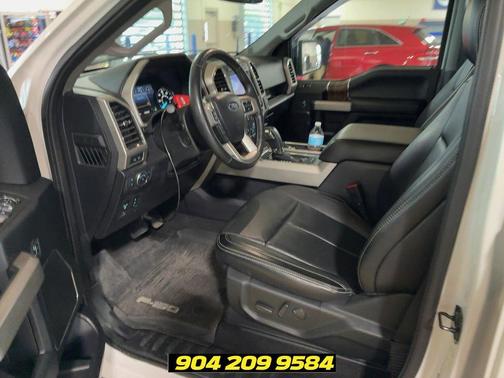 Star White Metallic Tri-Coat 2020 Ford F-150 Lariat