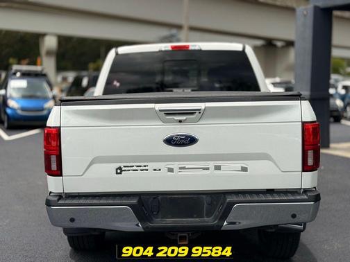Star White Metallic Tri-Coat 2020 Ford F-150 Lariat
