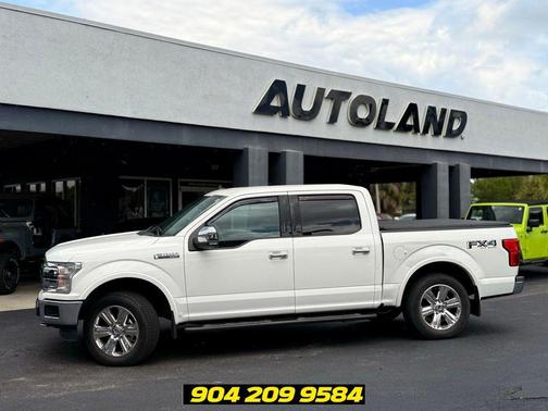 Star White Metallic Tri-Coat 2020 Ford F-150 Lariat