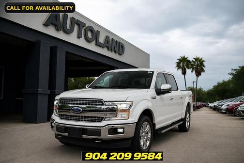 Star White Metallic Tri-Coat 2020 Ford F-150 Lariat