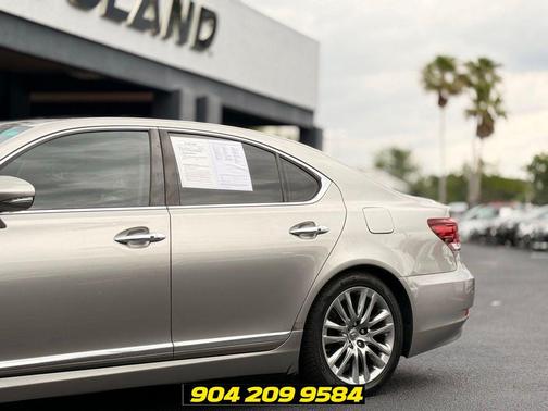 Silver 2016 Lexus LS 460 Base