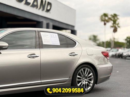 Silver 2016 Lexus LS 460 Base
