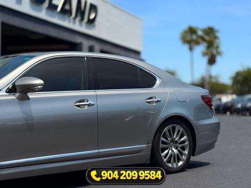 Silver 2016 Lexus LS 460 Base