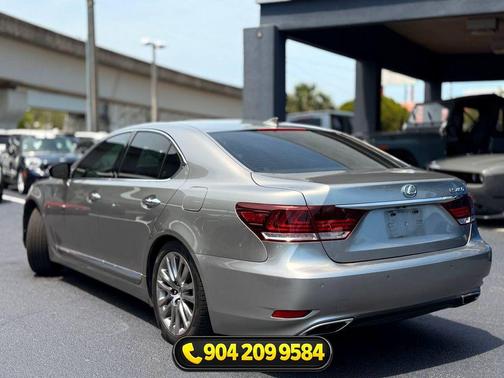 Silver 2016 Lexus LS 460 Base