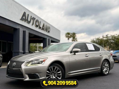 Silver 2016 Lexus LS 460 Base