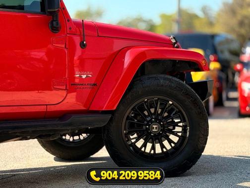 Firecracker Red Clearcoat 2018 Jeep Wrangler JK Unlimited Sahara