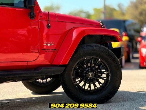 Firecracker Red Clearcoat 2018 Jeep Wrangler JK Unlimited Sahara