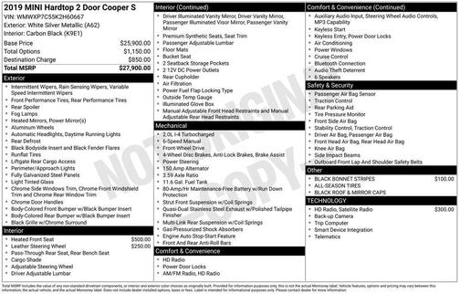 2019 MINI Hardtop Cooper S