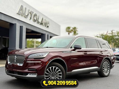 Burgundy Velvet 2021 Lincoln Aviator Reserve AWD