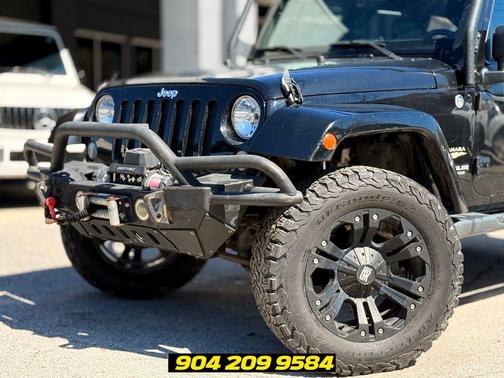 Black Clearcoat 2015 Jeep Wrangler Unlimited Sahara