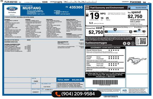 2015 Ford Mustang GT Premium