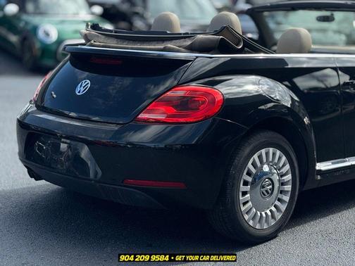Black 2014 Volkswagen Beetle Auto 1.8T w/Tech