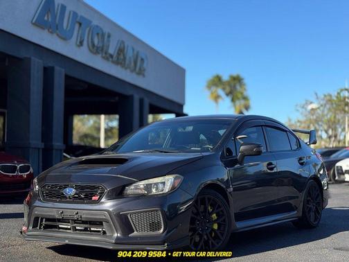Dark Gray Metallic 2019 Subaru WRX STI Base