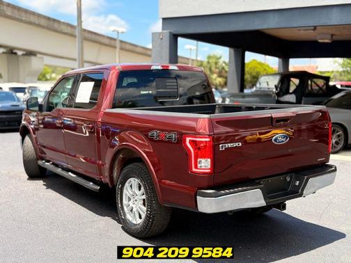 Bronze Fire Metallic 2016 Ford F-150 Lariat