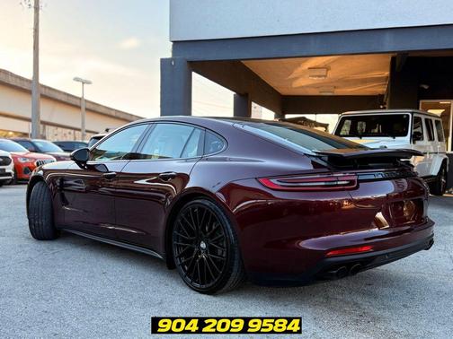 Burgundy Red Metallic 2020 Porsche Panamera 4