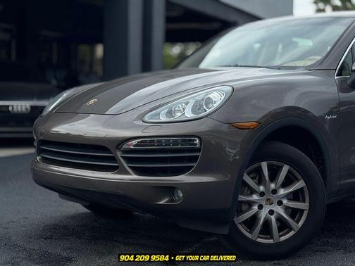 Umber Metallic 2014 Porsche Cayenne Cayenne S Hybrid