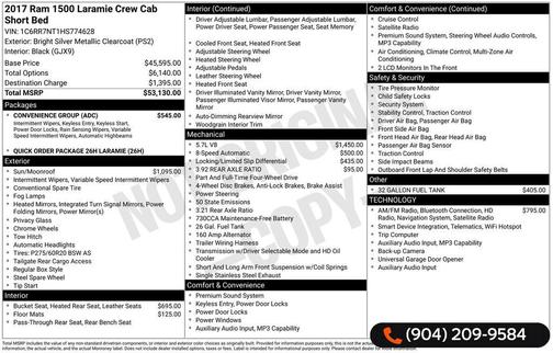 2017 RAM 1500 Laramie