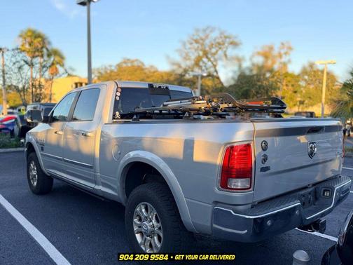 Bright Silver Metallic Clearcoat 2017 RAM 2500 Laramie Crew Cab 4x4 6'4' Box