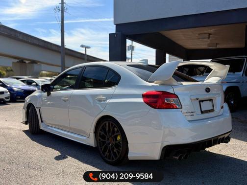 Crystal White Pearl 2018 Subaru WRX STI Base