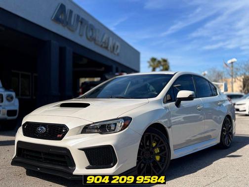 Crystal White Pearl 2018 Subaru WRX STI Base