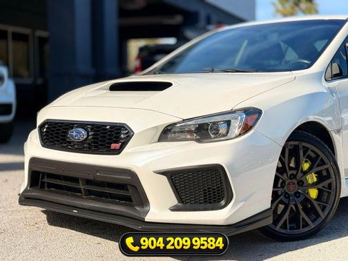 Crystal White Pearl 2018 Subaru WRX STI Base
