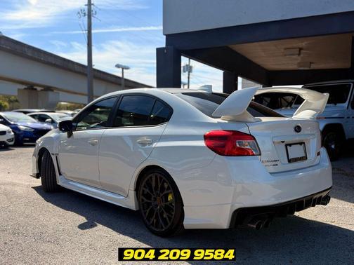 Crystal White Pearl 2018 Subaru WRX STI Base