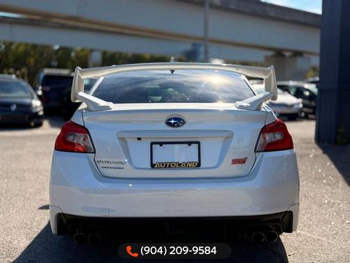 Crystal White Pearl 2018 Subaru WRX STI Base