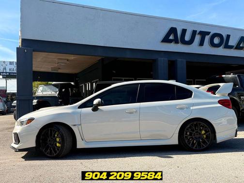 Crystal White Pearl 2018 Subaru WRX STI Base