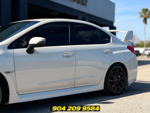 Crystal White Pearl 2018 Subaru WRX STI Base