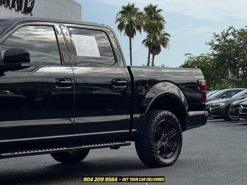 Shadow Black 2018 Ford F-150 Lariat