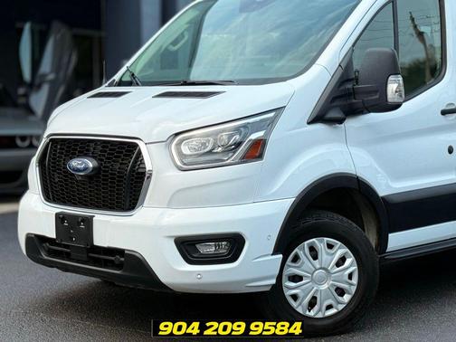 Oxford White 2023 Ford Transit-350 XLT