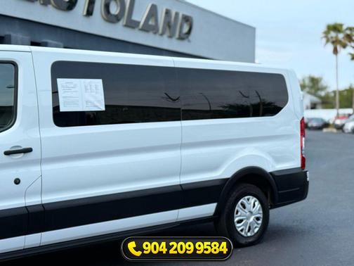 Oxford White 2023 Ford Transit-350 XLT
