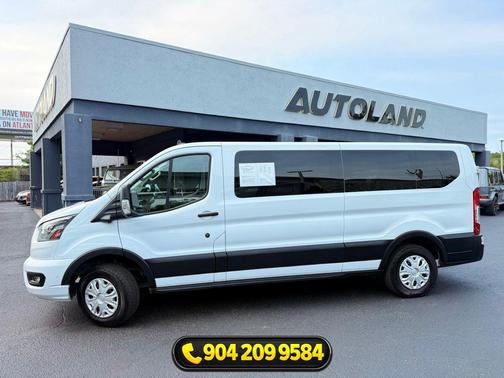 Oxford White 2023 Ford Transit-350 XLT