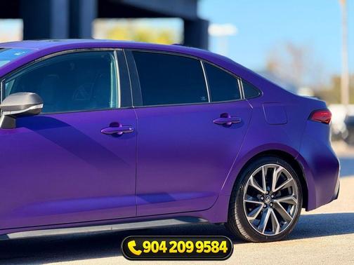 Celistite w/Black Sand Pearl Roof 2021 Toyota Corolla XSE