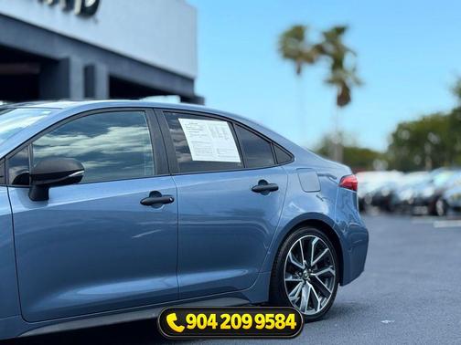 Celistite w/Black Sand Pearl Roof 2021 Toyota Corolla XSE