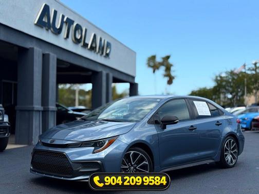 Celistite w/Black Sand Pearl Roof 2021 Toyota Corolla XSE