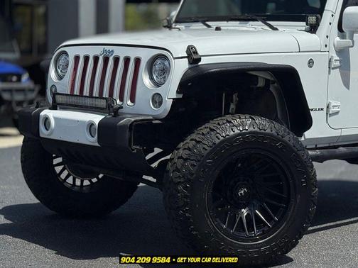 Bright White Clearcoat 2016 Jeep Wrangler Sahara