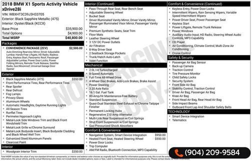 2018 BMW X1 xDrive28i
