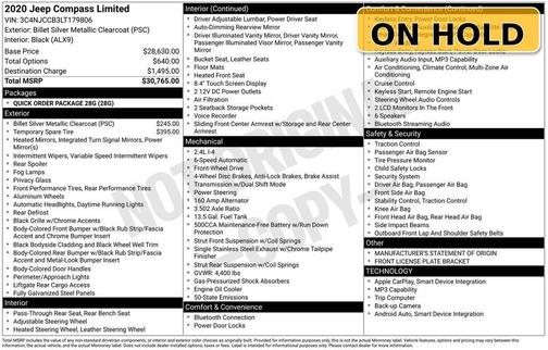 2020 Jeep Compass Limited