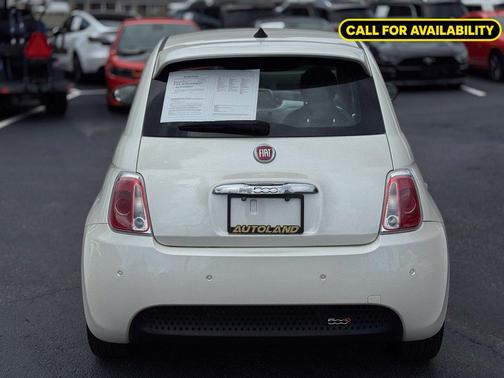 Bianco Perla (Pearl White Tri-Coat) 2016 FIAT 500e Battery Electric
