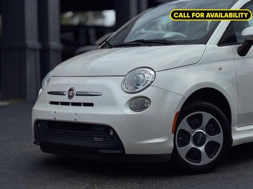 Bianco Perla (Pearl White Tri-Coat) 2016 FIAT 500e Battery Electric