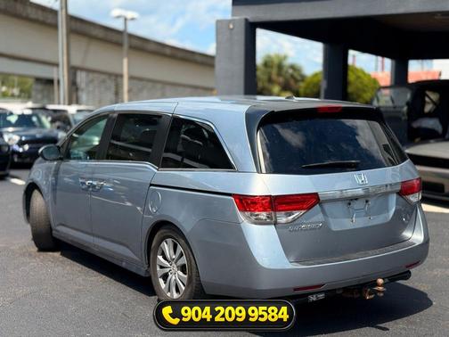 Lunar Silver Metallic 2017 Honda Odyssey EX-L