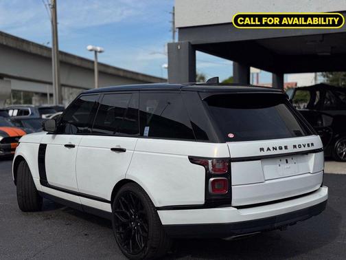 White 2019 Land Rover Range Rover 5.0L V8 Supercharged