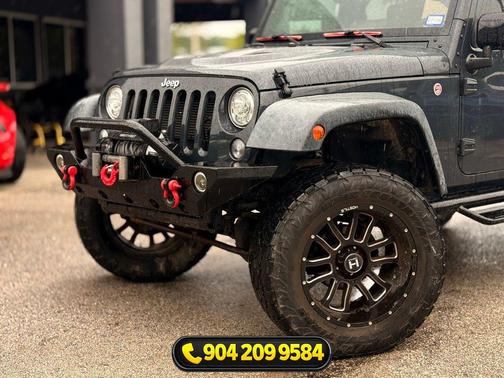 Black Clearcoat 2015 Jeep Wrangler Unlimited Sahara