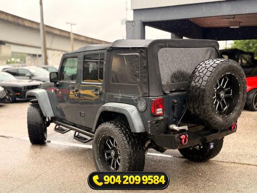 Black Clearcoat 2015 Jeep Wrangler Unlimited Sahara