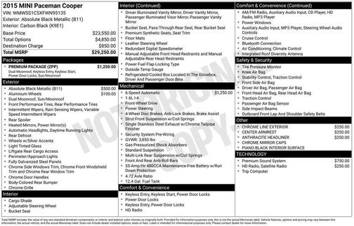 2015 MINI Paceman Cooper