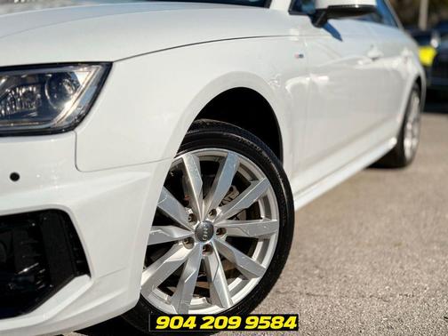 Glacier White 2018 Audi A4 2.0T Premium