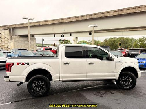 White Platinum Clearcoat Metallic 2016 Ford F-150 Platinum